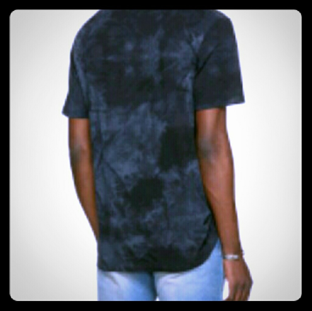 Arizona cotton T grey tie dye